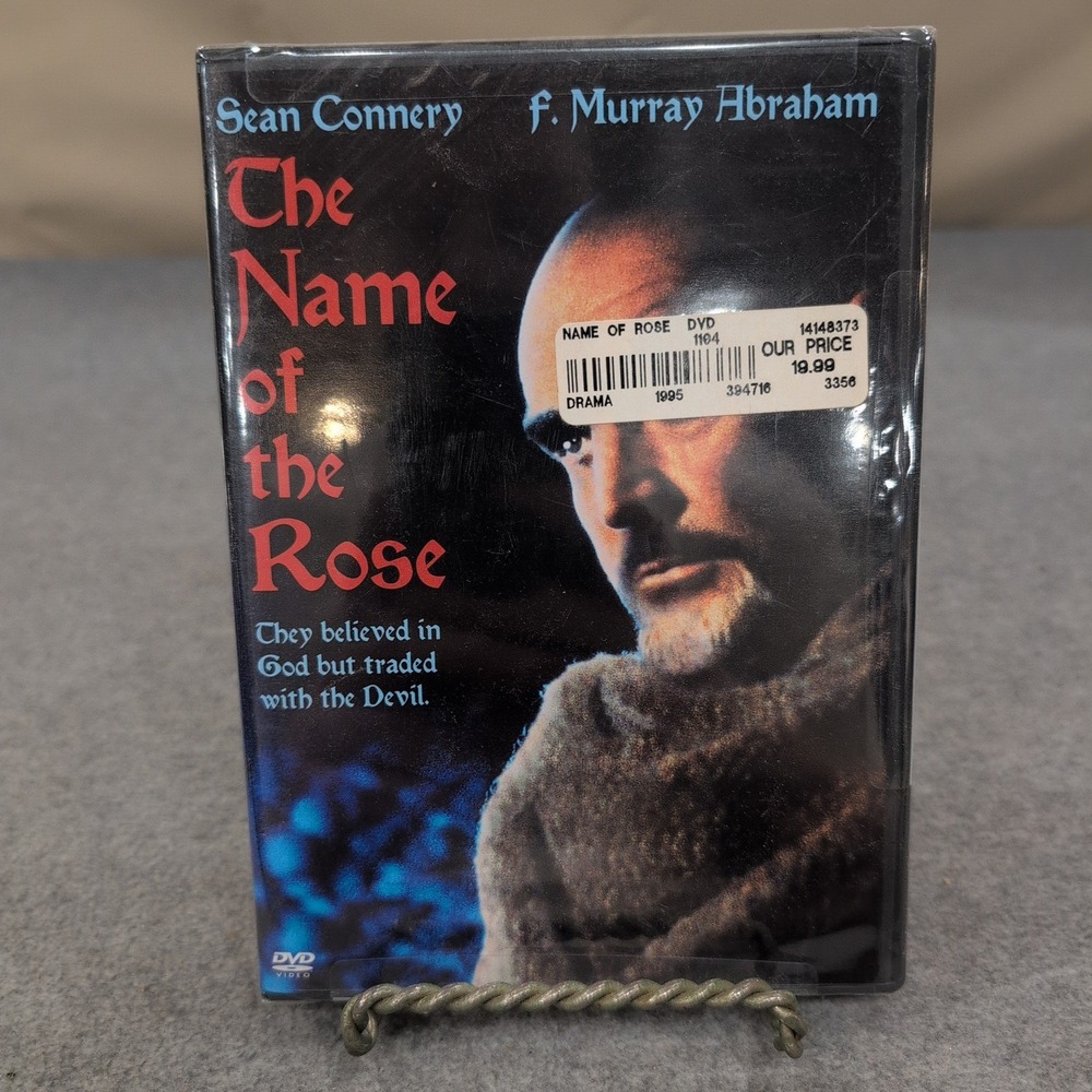 The Name of the Rose DVD Sean Connery Christian Slater Mystery Drama New Sealed - Picture 1 of 2
